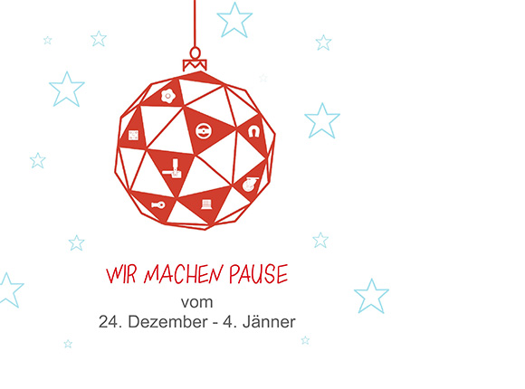 </br>Weihnachtspause